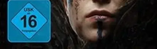 Hellblade: Senua's Sacrifice, the USK square on its front
