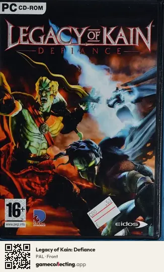 Legacy of Kain: Defiance Computer, PAL box front