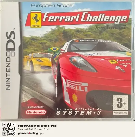 Ferrari Challenge: Trofeo Pirelli Nintendo DS, France box front