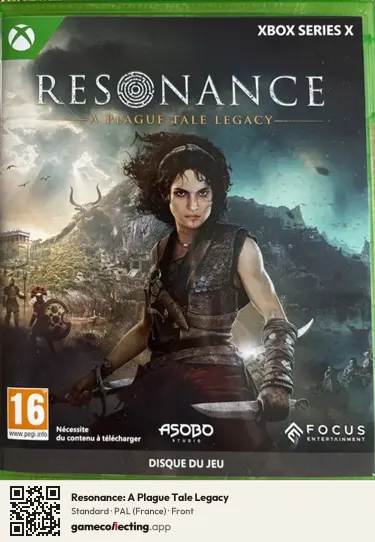 Resonance: A Plague Tale Legacy Xbox Series X, France box front