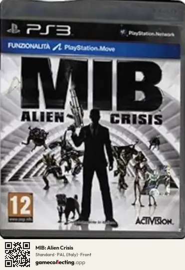 MIB: Alien Crisis PlayStation 3, Italy box front