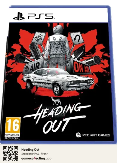 Heading Out PlayStation 5, PAL box front