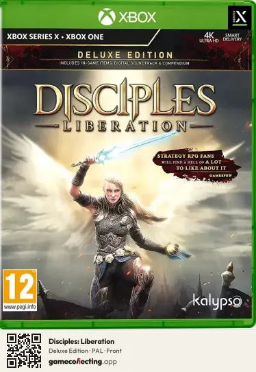 Disciples: Liberation Xbox Series X, PAL box front