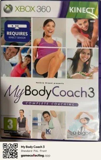 My Body Coach 3 Xbox 360, PAL box front