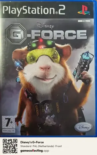 Disney's G-Force PlayStation 2, Netherlands box front
