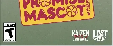 Promise Mascot Agency, the ESRB box on its front