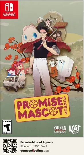 Promise Mascot Agency Nintendo Switch, NTSC box front