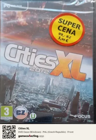 Cities XL Computer, Czech Republic box front