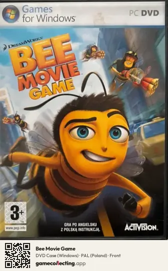 Bee Movie Game Computer, Poland box front