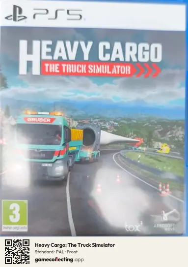Heavy Cargo: The Truck Simulator PlayStation 5, PAL box front