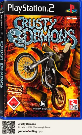 Crusty Demons PlayStation 2, Germany box front