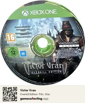 Victor Vran Xbox One, PAL disc
