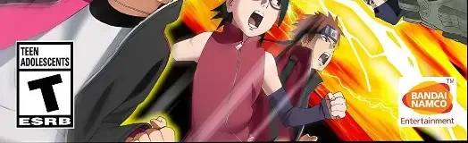 Naruto to Boruto: Shinobi Striker, the ESRB box on its front