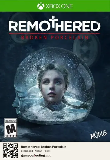 Remothered: Broken Porcelain Xbox One, NTSC box front