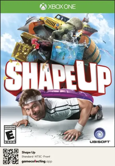 Shape Up Xbox One, NTSC box front