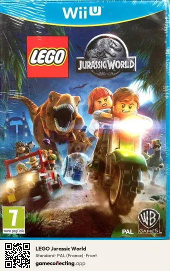 LEGO Jurassic World Nintendo Wii U, France box front