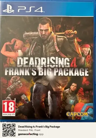 Dead Rising 4: Frank's Big Package PlayStation 4, PAL box front