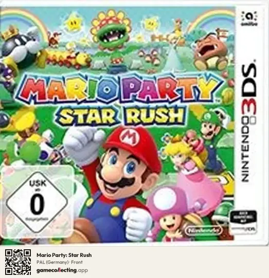 Mario Party: Star Rush Nintendo 3DS, Germany box front