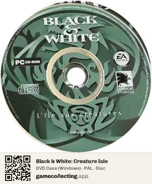 Black & White: Creature Isle Computer, PAL disc