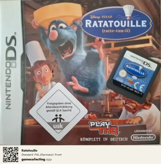 Ratatouille Nintendo DS, Germany box front