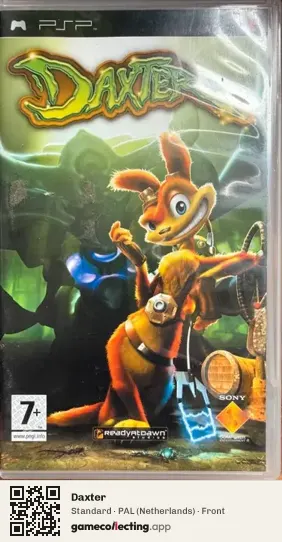 Daxter PlayStation Portable, Netherlands box front
