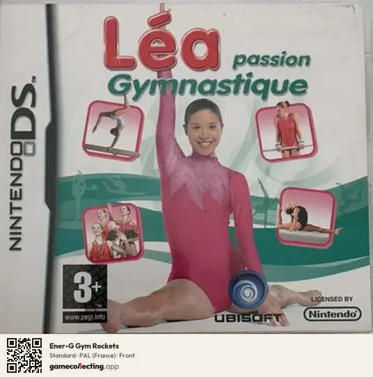 Ener-G Gym Rockets Nintendo DS, France box front