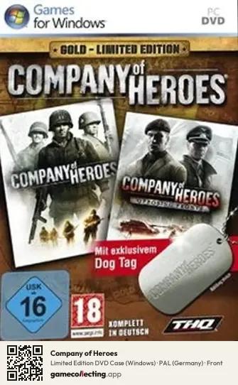 Company of Heroes Computer, Germany box front