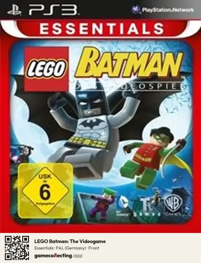LEGO Batman: The Videogame PlayStation 3, Germany box front