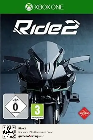 Ride 2 Xbox One, Germany box front