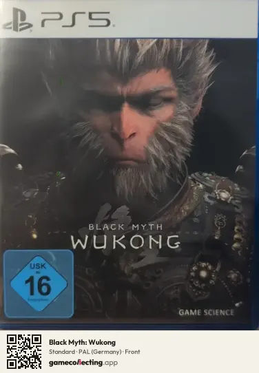 Black Myth: Wukong PlayStation 5, Germany box front