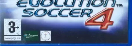 Pro Evolution Soccer 4, the PEGI square on its front