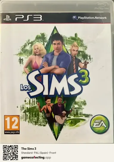 The Sims 3 PlayStation 3, Spain box front