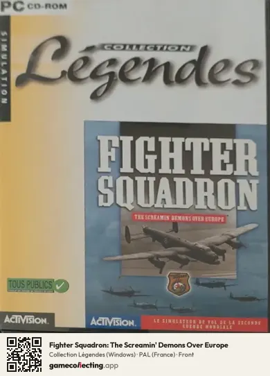 Fighter Squadron: The Screamin' Demons Over Europe Computer, France box front