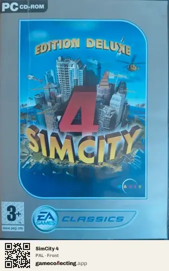 SimCity 4 Computer, PAL box front