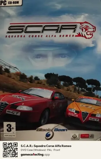 S.C.A.R.: Squadra Corse Alfa Romeo Computer, PAL box front