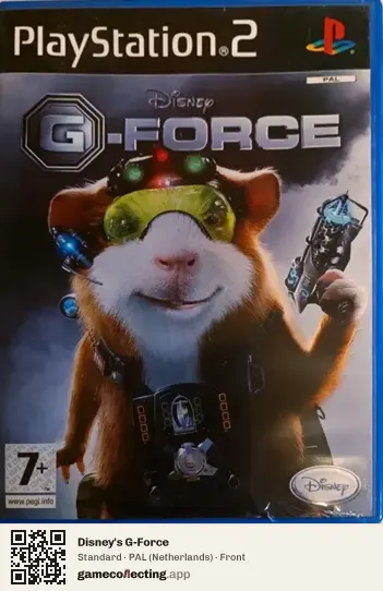 Disney's G-Force PlayStation 2, Netherlands box front