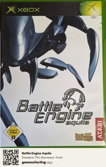 Battle Engine Aquila Xbox, Germany box front