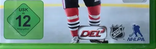 NHL 16, the USK square on its front
