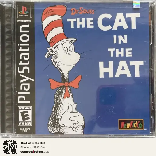 The Cat in the Hat PlayStation, NTSC box front
