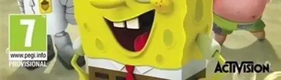 Nickelodeon SpongeBob SquarePants: Plankton's Robotic Revenge, the PEGI square on its front