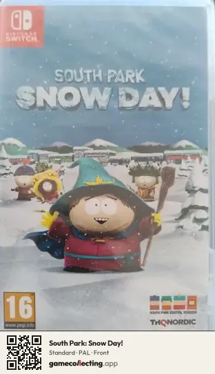 South Park: Snow Day! Nintendo Switch, PAL box front