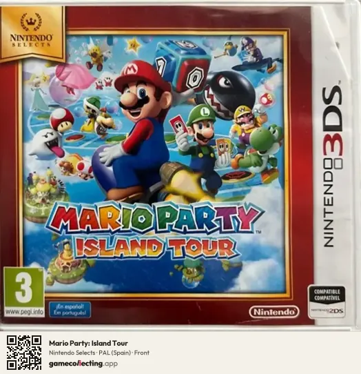 Mario Party: Island Tour Nintendo 3DS, Spain box front