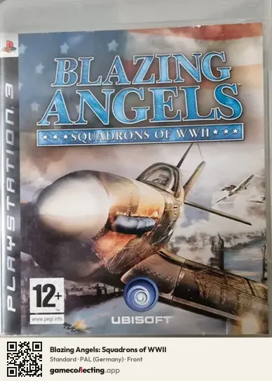 Blazing Angels: Squadrons of WWII PlayStation 3, Germany box front