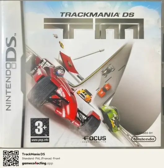 TrackMania DS Nintendo DS, France box front