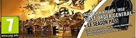 LEGO Star Wars: The Force Awakens, the PEGI square on its front