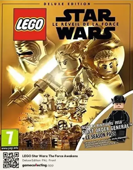 LEGO Star Wars: The Force Awakens PlayStation 4, PAL box front
