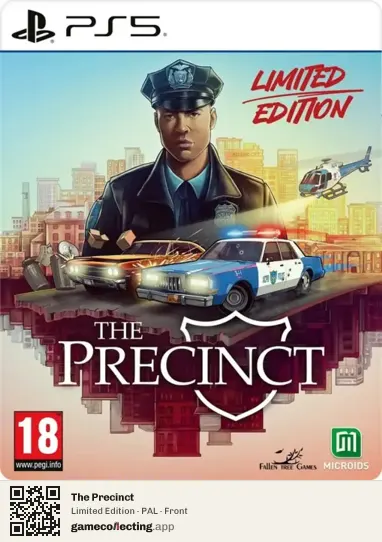 The Precinct PlayStation 5, PAL box front