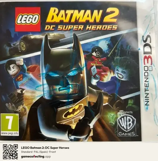 LEGO Batman 2: DC Super Heroes Nintendo 3DS, Spain box front