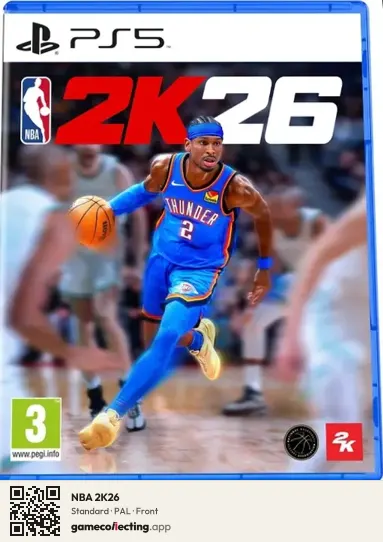NBA 2K26 PlayStation 5, PAL box front