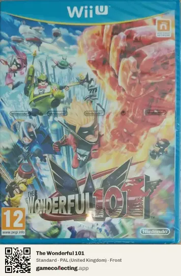 The Wonderful 101 Nintendo Wii U, United Kingdom box front